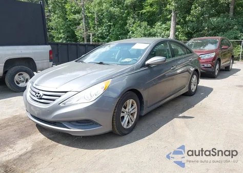 2014 Hyundai Sonata Gls from USA, damaged, VIN 5NPEB4AC4EH883448